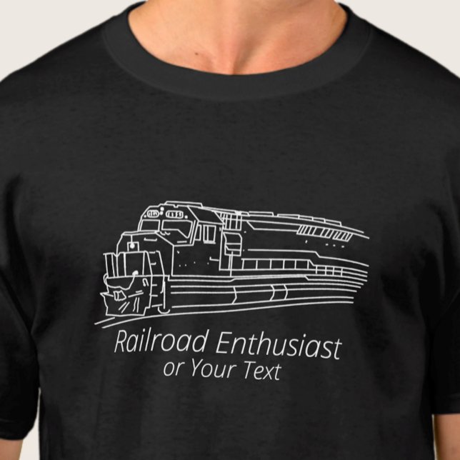 Triebfahrzeugführer Diesellokomotive T-Shirt (Von Creator hochgeladen)