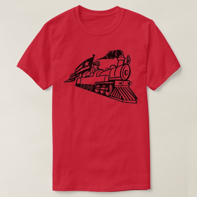 Triebfahrzeugführer T-Shirt (Design vorne)
