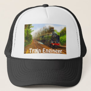 Triebwerksbegeisterter Dampfzug-Engineer Truckerkappe