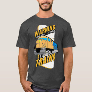 Triebzüge Eisenbahn Dampfzug Motor 2 T-Shirt