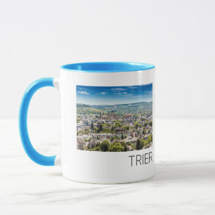 Trier Cityscape Panorama Moselle Deutschland Souve Tasse