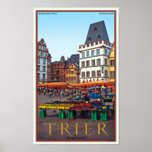 Trier - Hauptmarkt Poster