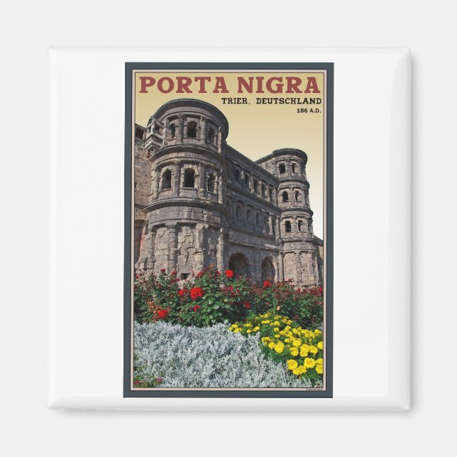 Trier - Porta Nigra Magnet (Vorne)