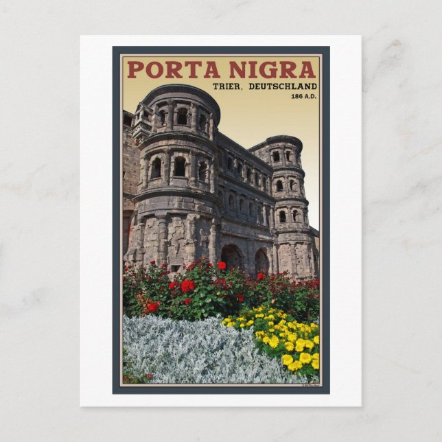 Trier - Porta Nigra Postkarte (Vorderseite)