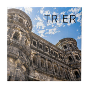 Trier Porta Nigra Rheinland Pfalz Deutschland Fliese