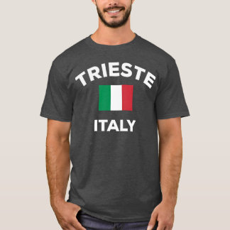 Triest Italien Italia Italienische Flagge Cityouri T-Shirt
