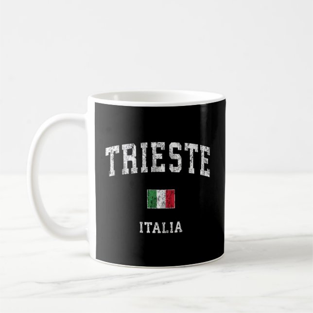 Triest Italien Italia Sportsport Kaffeetasse (Links)