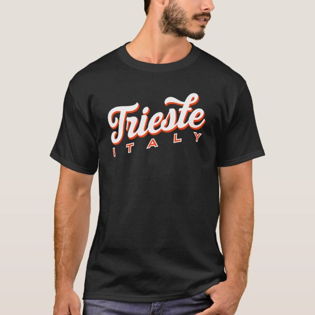 Triest Italien T-Shirt (Vorderseite)