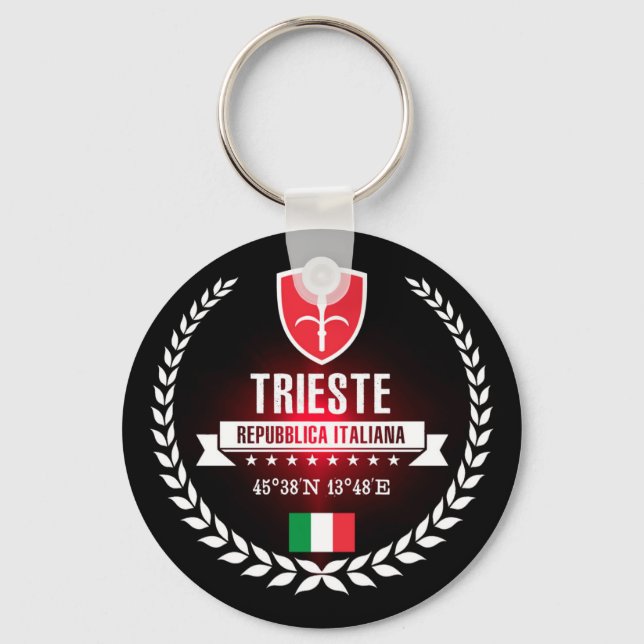 Triest Schlüsselanhänger (Vorderseite)