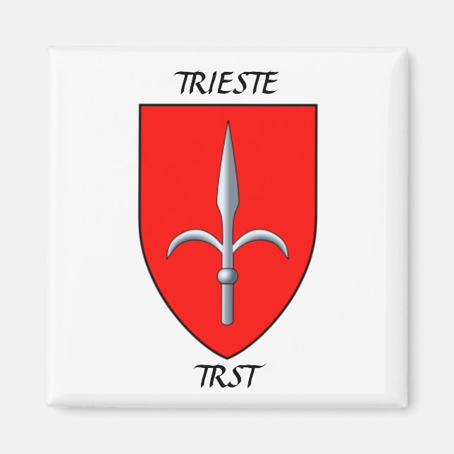 TRIESTE (TRST)-Wappen Magnet (Vorne)
