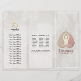 Trifale Yoga Studio Broschüren Meditationsstudio