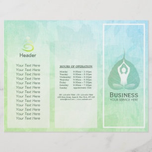 Trifale Yoga Studio Broschüren Meditationsstudio