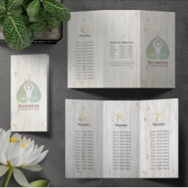 Trifale Yoga Studio Broschüren Meditationsstudio