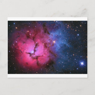 Trifid Emissions Reflektionsnebel M20 NGC 6514 Postkarte