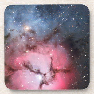 Trifid Nebelfleck-Raum-Astronomie Untersetzer