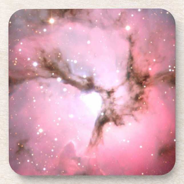Trifid Nebula in Sagittarius Untersetzer (Vorderseite)