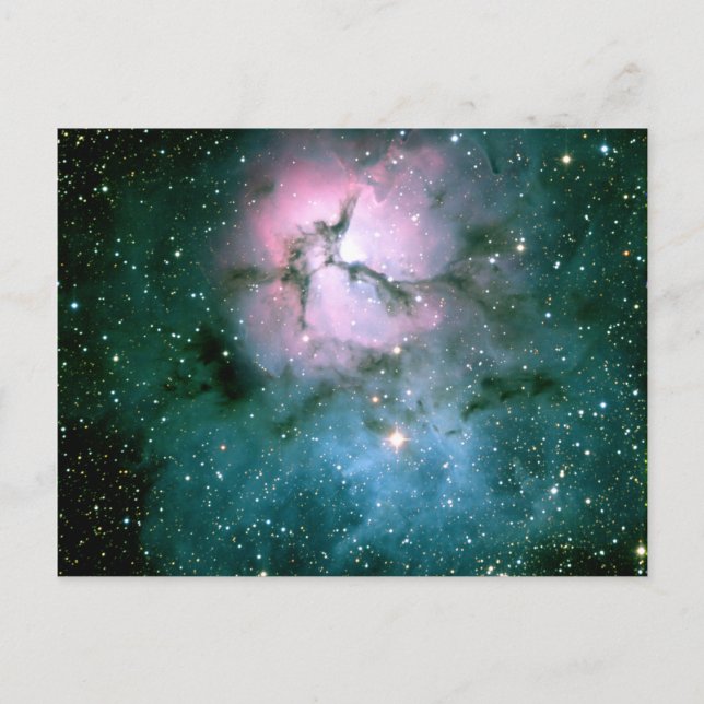 Trifid Nebula Postcard Postkarte (Vorderseite)