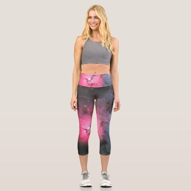Trifidnebel (M 20) - Neck Tie Capri Leggings (Vorderseite)