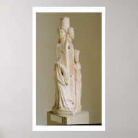 Triform Herm Hecate, Marmorskulptur, Dachstein