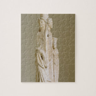 Triform Herm von Hecate, Marmorskulptur, Puzzle