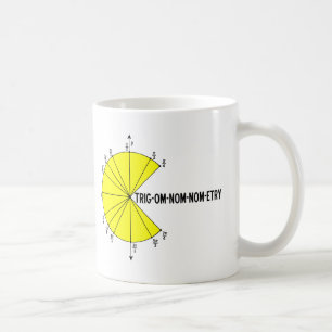 Trig-om-nom-nom-etry Funny Mug Tasse