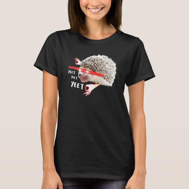 Trigated Igel Meme Circle Game Yeet T-Shirt (Vorderseite)