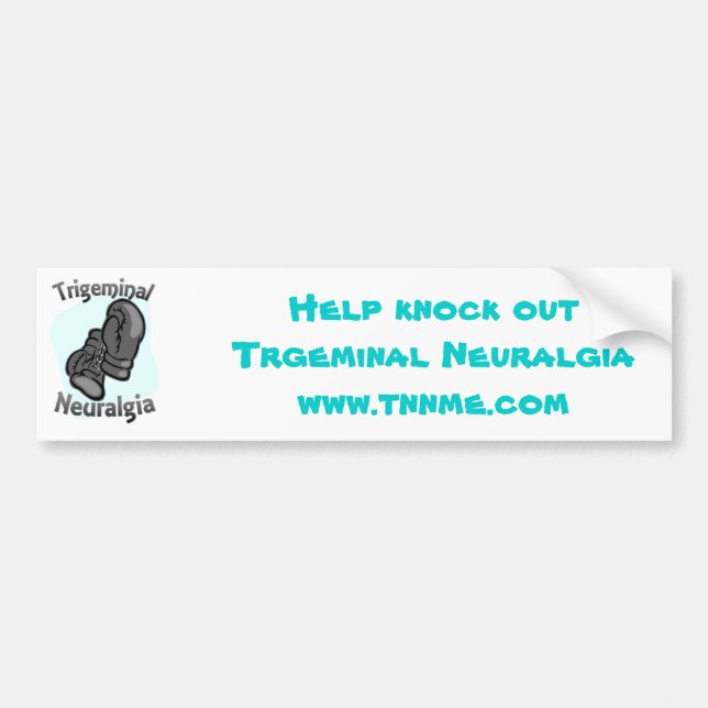 Trigeminalneuralgia-Autoaufkleber Autoaufkleber (Vorne)