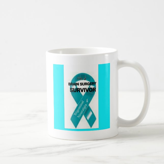 Trigeminalneuralgia-Bewusstsein Tasse (Rechts)