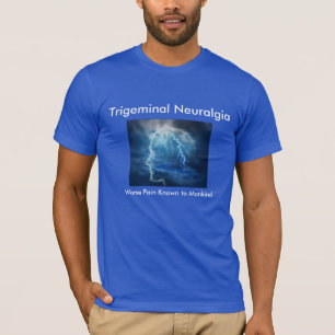Trigeminalneuralgia-Bewusstseins-T-Shirt T-Shirt