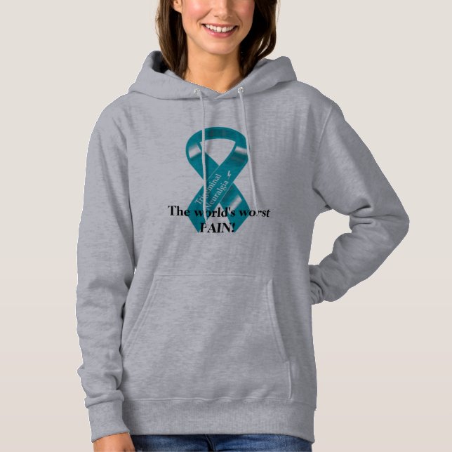 Trigeminalneuralgia-Kämpfer! Hoodie (Vorderseite)