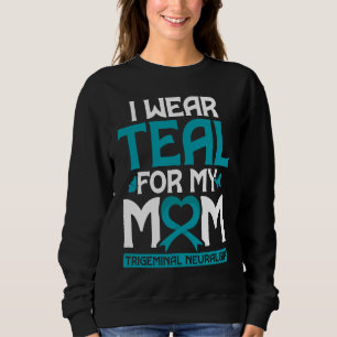 Trigeminusneuralgie Mama Türkisband-Bewusstseins-U Sweatshirt