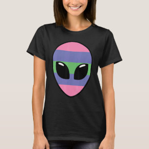 Trigender Prilag Flag Alien Trigender Flag T-Shirt