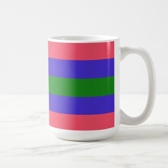 Trigender-Prix-Flag Kaffeetasse (Rechts)