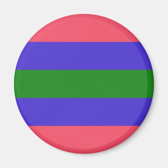 Trigender-Prix-Flag Magnet (Vorne)