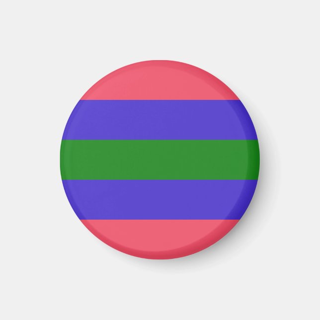 Trigender-Prix-Flag Magnet (Vorne)