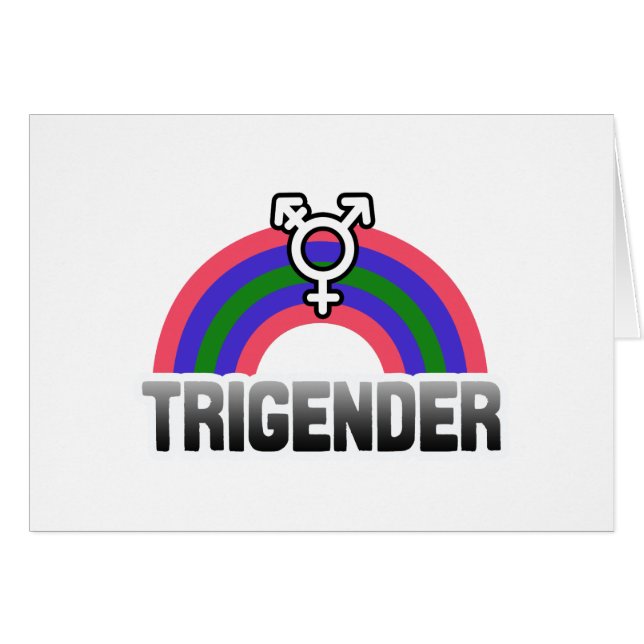 Trigender Stolz (Vorderseite (Horizontal))