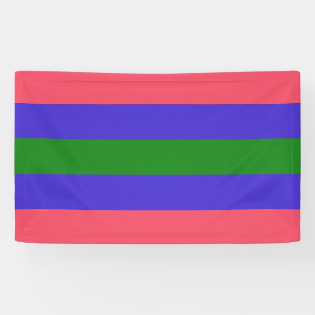Trigender Stolz Banner (Horizontal)