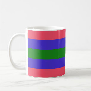 Trigender-Stolzflagge Kaffeetasse