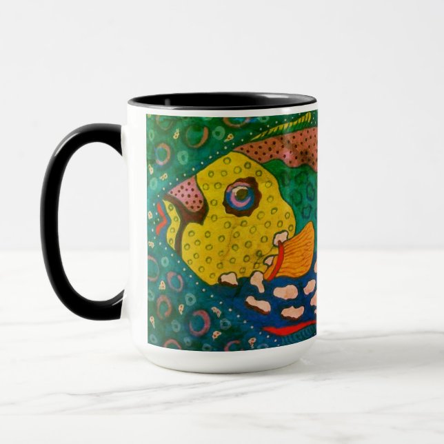 Trigger Fish Mug Tasse (Links)