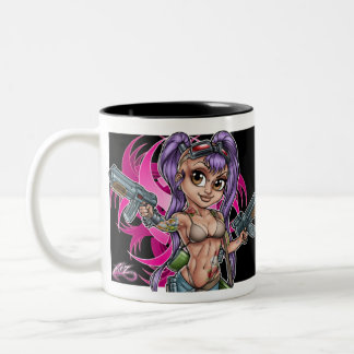 Triggerarmageddon-Tasse Zweifarbige Tasse