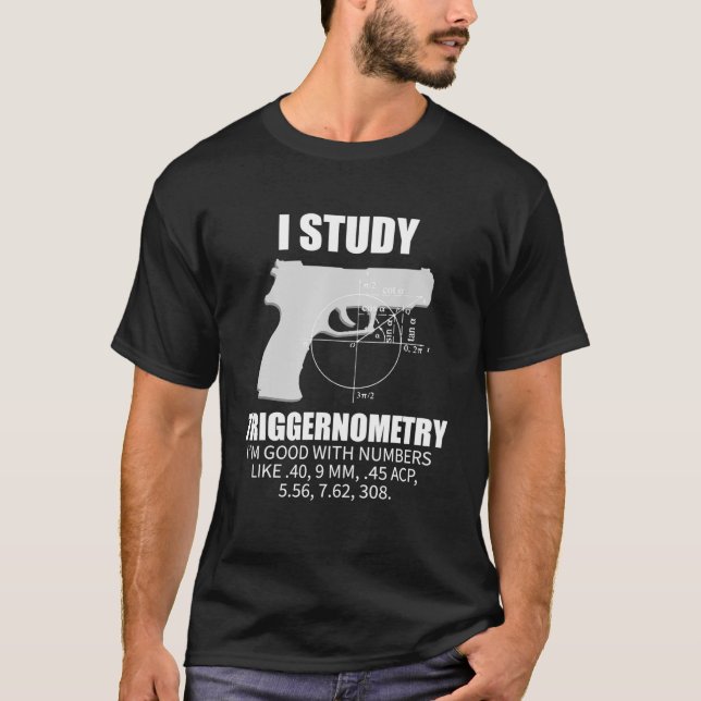 Triggerometrie Gun Eigentümer Shirt 2 Recht (Vorderseite)