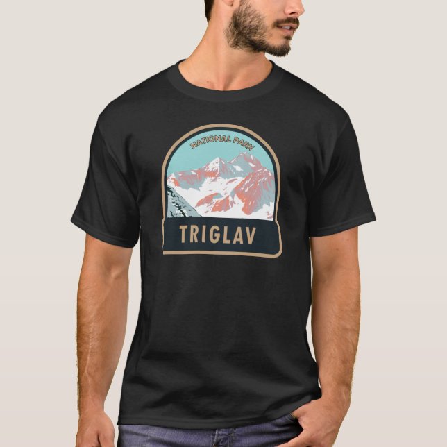 Triglav National Park Mount Triglav Slowenien T-Shirt (Vorderseite)
