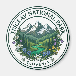 Triglav-Nationalpark Slowenien Magnet