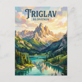 Triglav-Nationalpark Slowenien Postkarte