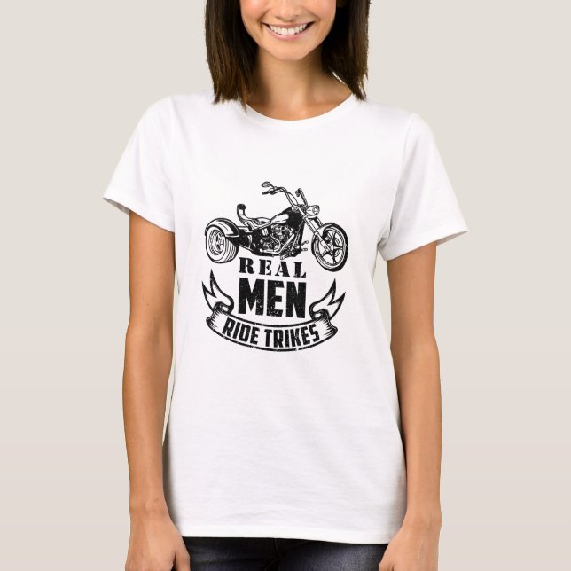 Trike Gifts for Men | Triker Trikes Motorcycle T-Shirt (Vorderseite)