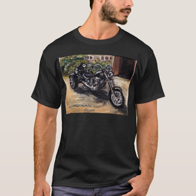 Trike Motorrad T-Shirt (Vorderseite)