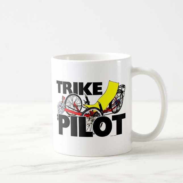 Trike Pilot Kaffeetasse (Rechts)