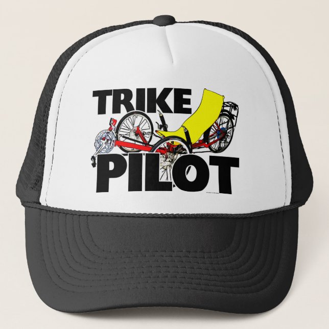 Trike Pilot Truckerkappe (Vorderseite)