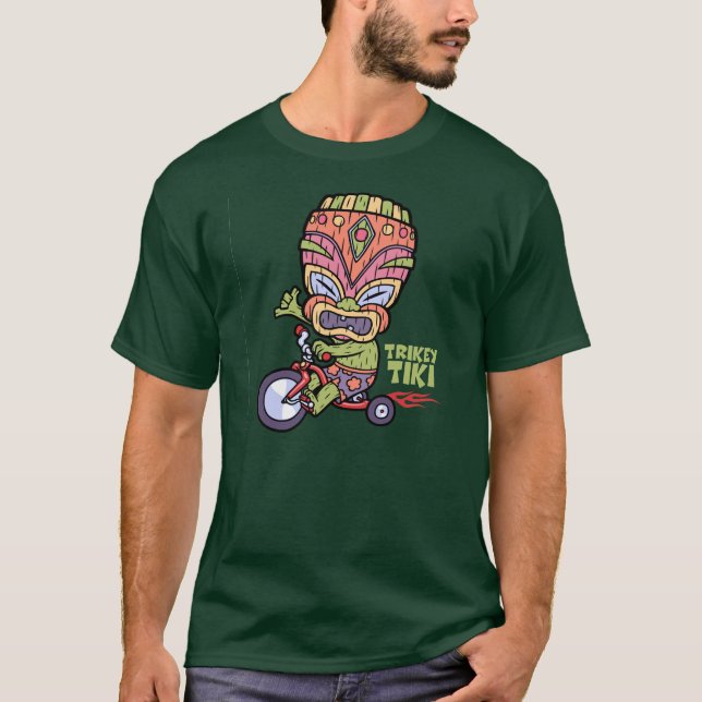 Trikey Tiki T-Shirt (Vorderseite)