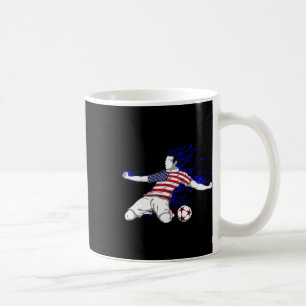 Trikot der amerikanischen Nationalmannschaft Verei Kaffeetasse